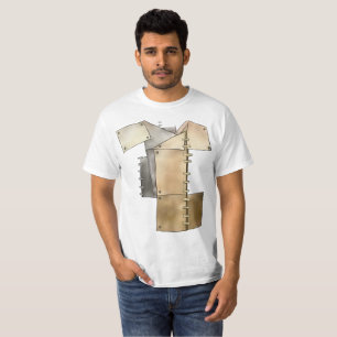 Flickenhemd T-Shirt
