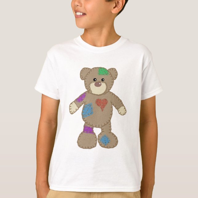 Flickenteddy T-Shirt (Vorderseite)