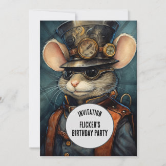 Flicker Cheesetail Steampunk Tier Benutzername Einladung