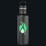 Flickerfluid™ Water Bottle Edelstahlflasche<br><div class="desc">Your thirst is done for with the official on-the-go hydration vessel of the Boneyard Mortuplex! Distilled from the very essence of forgotten reels and buried B-movies,  Flickerfluid™ tastes great in this stainless steel bottle especially for the collecting Monstie.

Warning: May increase your craving for creature features.</div>