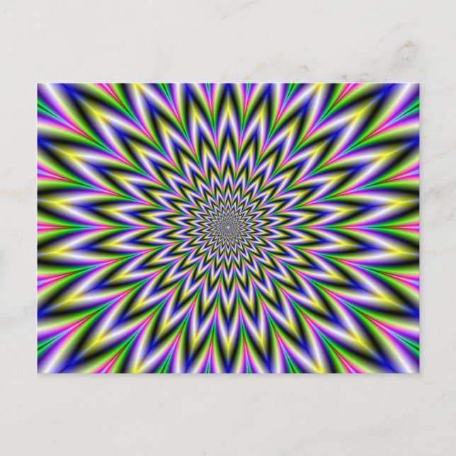 Flickering Star Postkarte (Vorderseite)