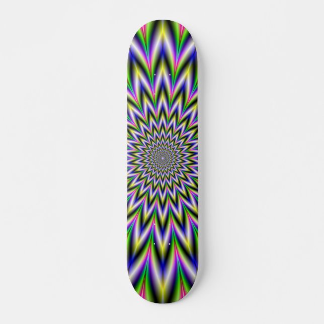 Flickering Star Skateboard (Vorne)