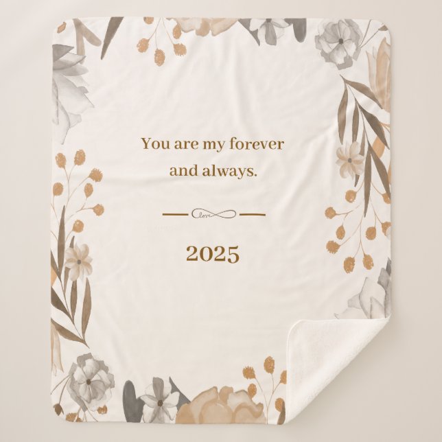 Flickermuse Sherpa Blanket Sherpadecke (Vorderseite)