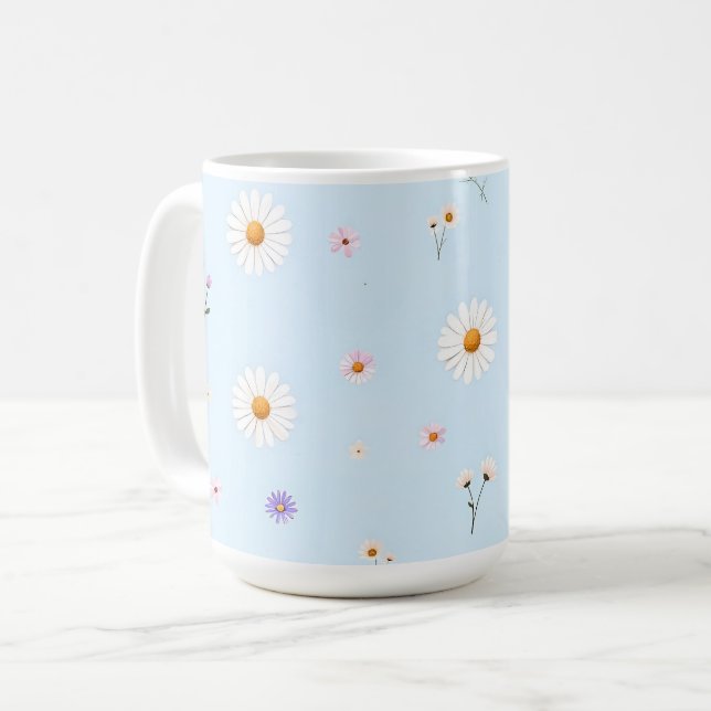 Flieder Blüten  Kaffeetasse (Vorderseite Links)