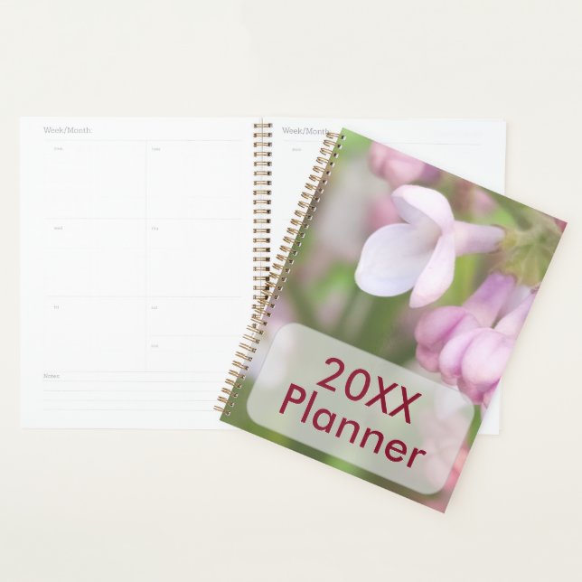 Flieder-Blüten-Planer Planer (Anzeige)