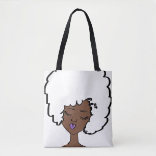 Flieder Canvas-Taschen Tasche