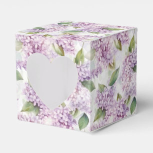 Flieder-Druck Party-Geschenkbox Geschenkschachtel