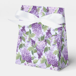 Flieder-Druck Party Treat Box Geschenkschachtel