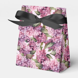 Flieder-Druck Party Treat Box Geschenkschachtel