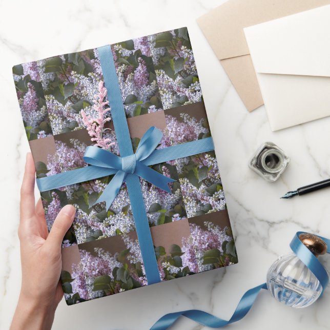Flieder Geschenkpapier (Schenken)