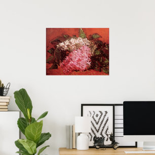 Flieder in Rosa von Vincent van Gogh, Stillleben B Poster