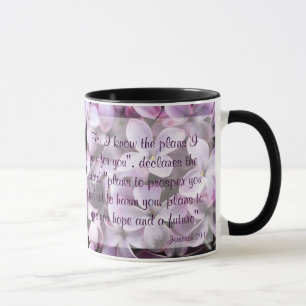 Flieder-Jeremias-29:11 Tasse