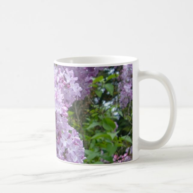 Flieder Kaffeetasse (Rechts)