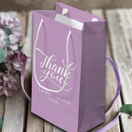 Flieder | Minimalistische Hochzeit Vielen Dank Kleine Geschenktüte