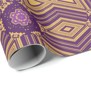 Flieder oder Violett Geschenkpapier