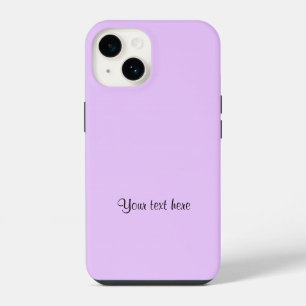 Flieder-Purple, einfarbige Vorlage, iPhone 14 Hülle