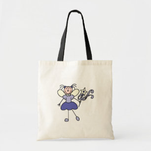 Flieder-Stick-Fee-Tasche Tragetasche