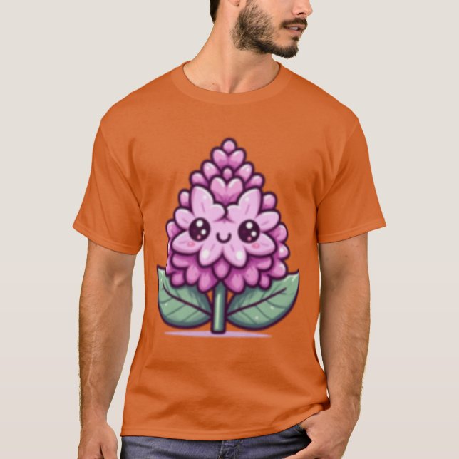 Flieder T-Shirt (Vorderseite)