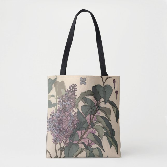Flieder von Eugene Grasset Tasche (Vorderseite)