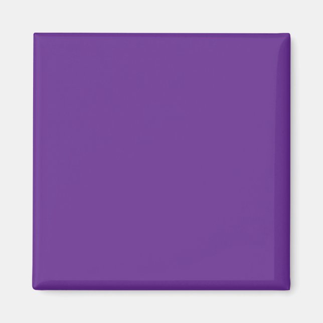 Fliederfarben feste Farbe Magnet (Vorne)