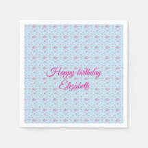 Fliederknospen und Blumendesign Alles Gute zum Geb