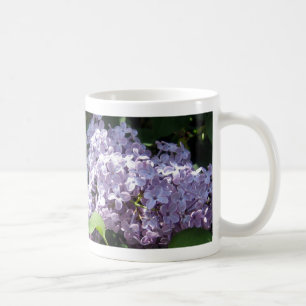 Fliedern in voller Blüte Kaffeetasse