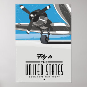 Flieg die Alpen Poster