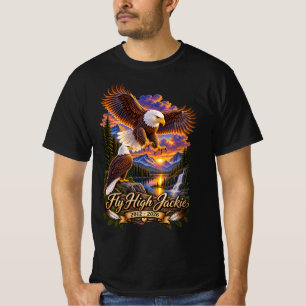 Flieg hoch Jackie, Jackie und Shadow Weißkopfseead T-Shirt