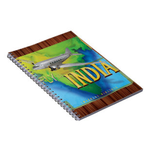 Flieg nach Indien Notizblock