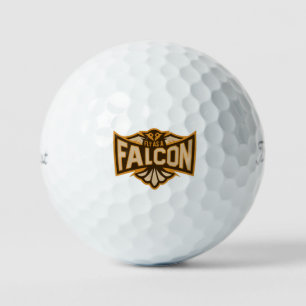 Flieg wie ein Falke Sepia Golfball
