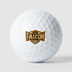 Flieg wie ein Falke Sepia Golfball