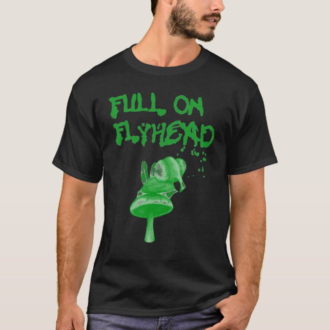 Fliege auf Toadstool T-Shirt (Vorderseite)