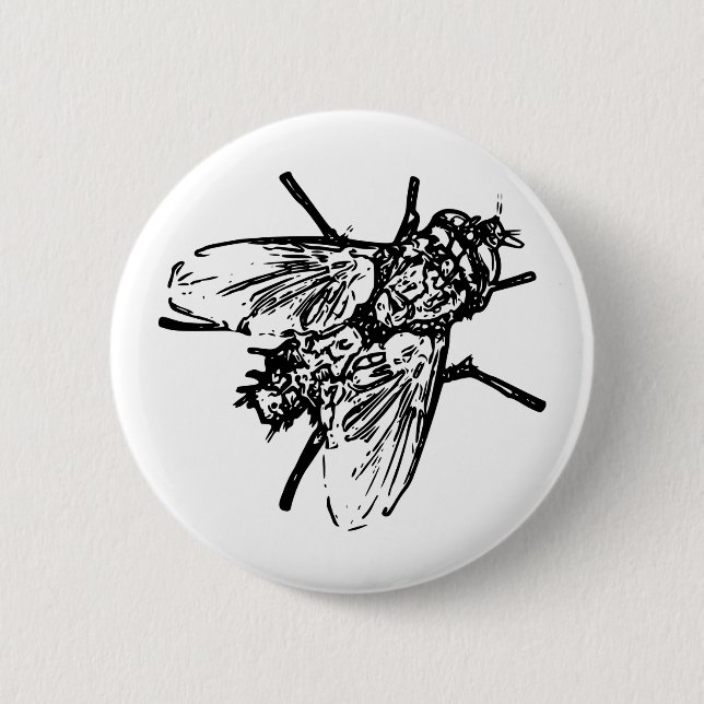 Fliege Button (Vorderseite)