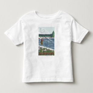Fliege FishermanSouth Dakota Kleinkind T-shirt