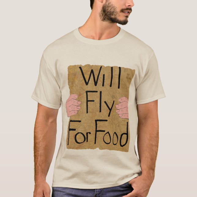 Fliege für NahrungsmittelT - Shirt (Vorderseite)
