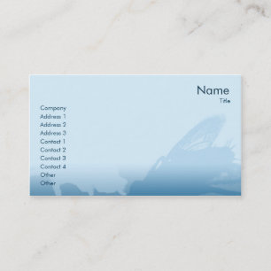 Fliege - Geschäft Visitenkarte