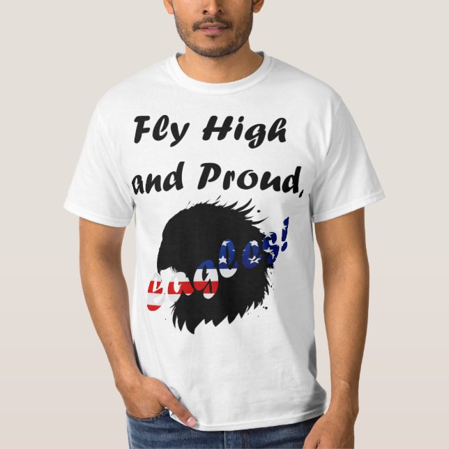 Fliege hoch und stolz - Adlergeist T-Shirt (Vorderseite)