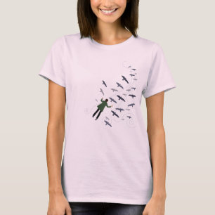 Fliege rüber. T-Shirt