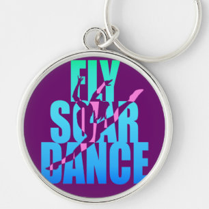 Fliege steigen Tanz an Schlüsselanhänger