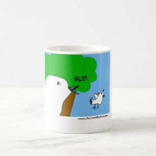 Fliege! Süße Birdie-Tasse Kaffeetasse