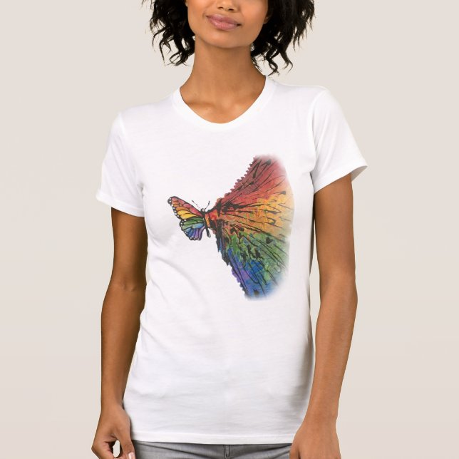 Fliege weg T-Shirt (Vorderseite)
