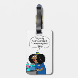 Fliege zwei Jahre Gepäckanhänger- Gepäckanhänger