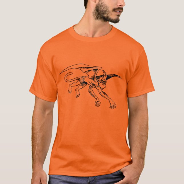 Fliegen-Affe kein Logo T-Shirt (Vorderseite)