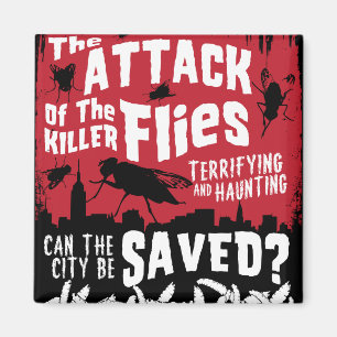 Fliegen-Angriff! Magnet