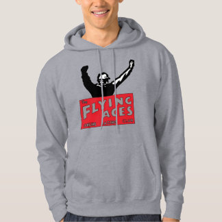 Fliegen-As-Grau-Sweatshirt Hoodie