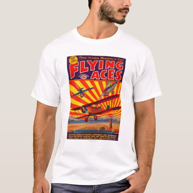 Fliegen-As-Titelseite2 T-Shirt (Vorderseite)