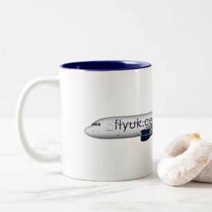 Fliegen-BRITISCHE Tasse A320