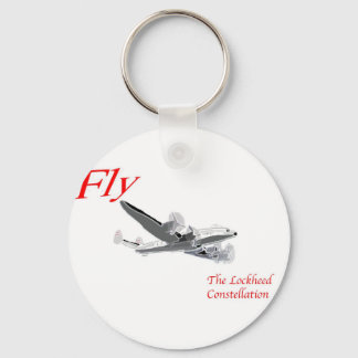 Fliegen der Lockheed-Konstellation Schlüsselanhänger