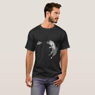 Fliegen-Disc-Hund T-Shirt