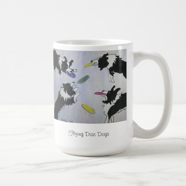 Fliegen-Disc verfolgt Tasse (Rechts)